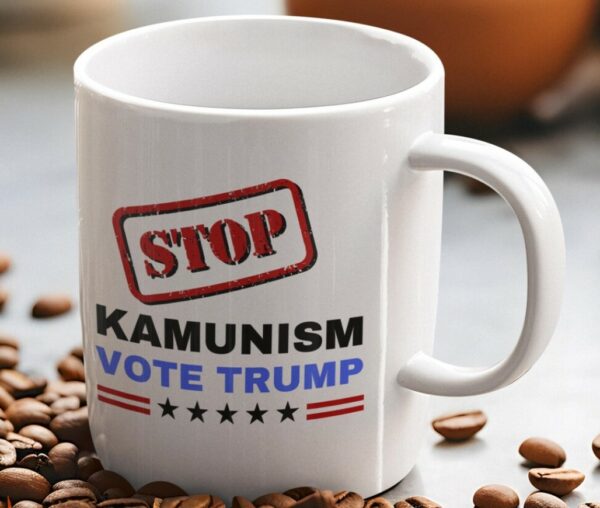 Stop Kamunism Mug Pro Trump Mug Vance Trump Supporter Mug Anti Kamal Harris Mug Stop Kamala 11oz