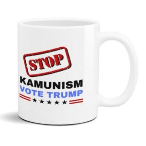 Stop Kamunism Mug Pro Trump Mug Vance Trump Supporter Mug Anti Kamal Harris Mug Stop Kamala 11oz2