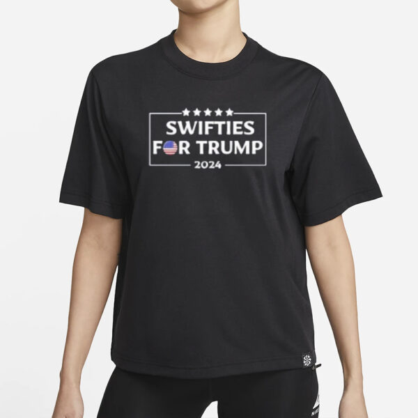 Swifties For Trump 2024 Text Shirt1