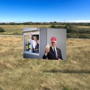 THE MCDONALD’S ICE CREAM MACHINES WILL WORK GREAT AGAIN Yard Sign USA