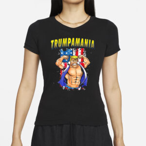 TRUMPAMANIA Cartoon Wrestling Shirts