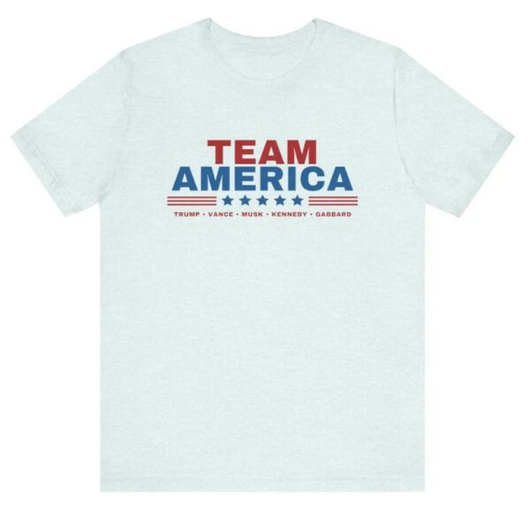 Team America - Trump, Vance, Musk, Kennedy, Gabbard Shirt! Save America! Team America shirt, Trump shirt, Trump Musk, Trump Kennedy,2