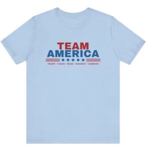 Team America - Trump, Vance, Musk, Kennedy, Gabbard Shirt! Save America! Team America shirt, Trump shirt, Trump Musk, Trump Kennedy,3