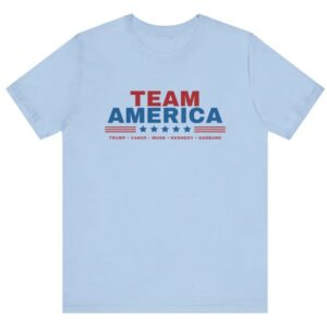 Team America - Trump, Vance, Musk, Kennedy, Gabbard Shirt! Save America! Team America shirt, Trump shirt, Trump Musk, Trump Kennedy,3