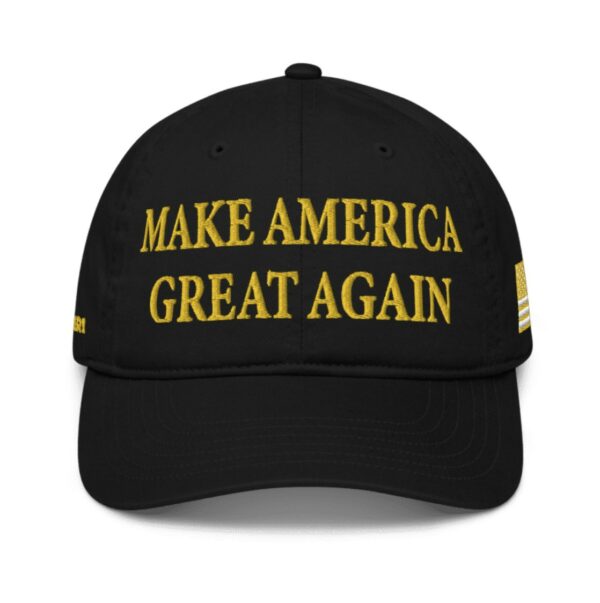 The black and gold hat cap pro