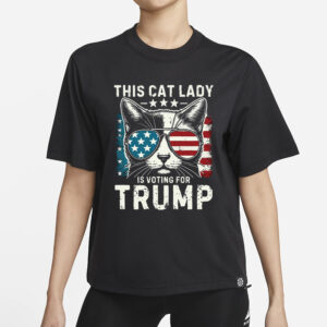 This Cat Lady Is Voting For Trump Comfort Colors® Tee, MAGA Shirt, Cat Mom for Trump1