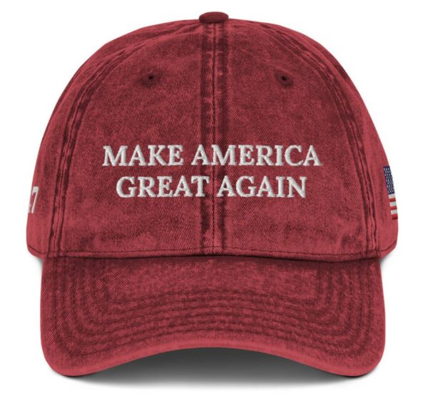 Trump 2024 Campaign Hat MAGA Make America Great Again President Donald Trump Hat Embroidered USA, Support Trump Vintage Cotton Twill Cap2