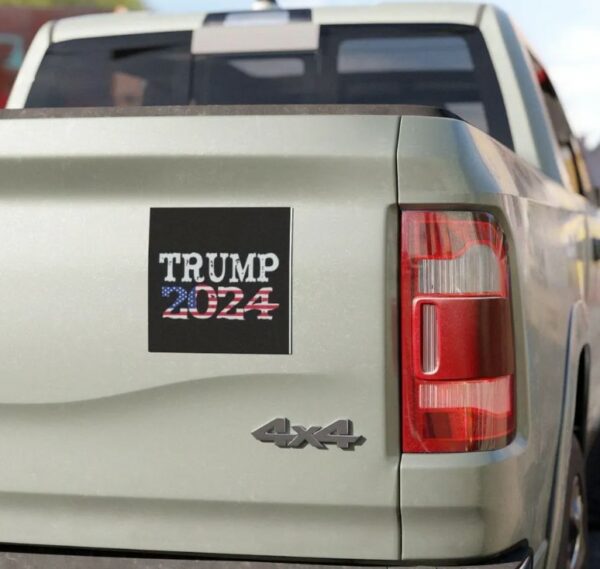 Trump 2024 Car Magnet1