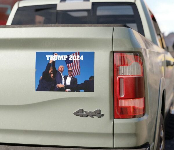 Trump 2024 Car Magnet1