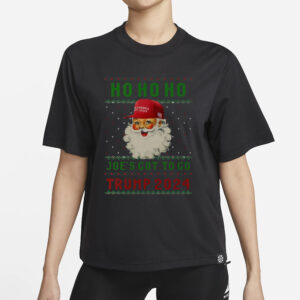 Trump 2024 Christmas shirt Santa MAGA Ugly Christmas T-shirts1