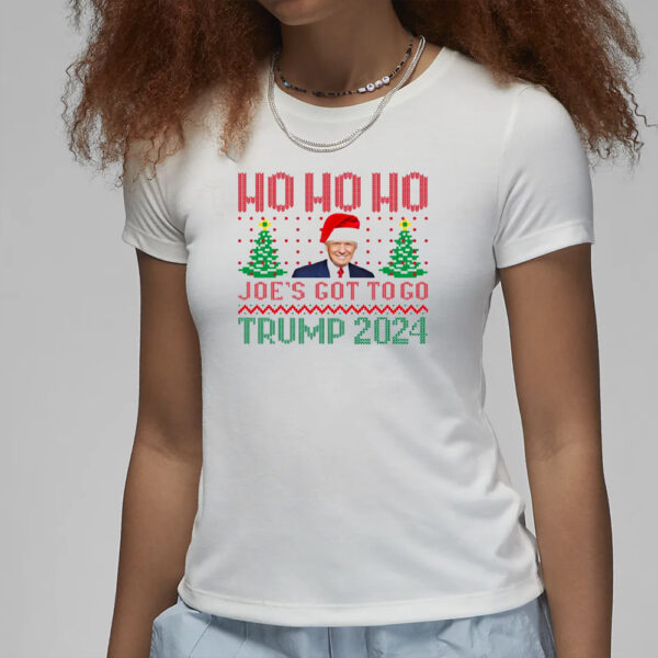 Trump 2024 Christmas shirt, Sarcastic Trump Xmas T-shirt3