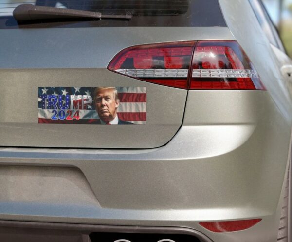 Trump 2024 Election Car Magnet1