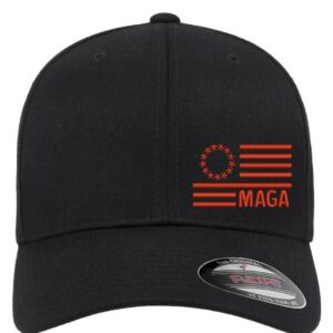 Trump 2024 MAGA Flag Patriotic Hat