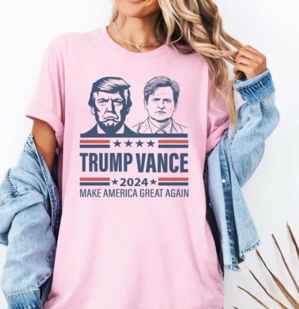 Trump 2024 Shirt, Trump Vance 24, Trump 2024 Election JD Vance Shirt, President Donald Trump and JD Vance Republican, Trump Fight Shirt