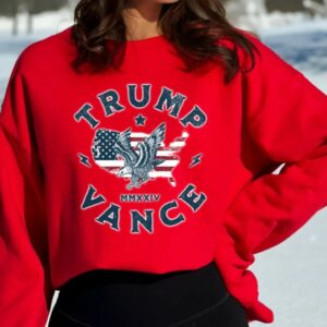 Trump 2024 Sweatshirt, Trump Vance 24, Republican Hoodie, President Donald Trump and JD Vance Republican Crewneck, Trump Supporter, MAGA1