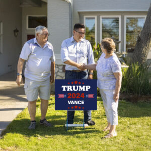 Trump 2024 Vance MAGA Yard Sign US