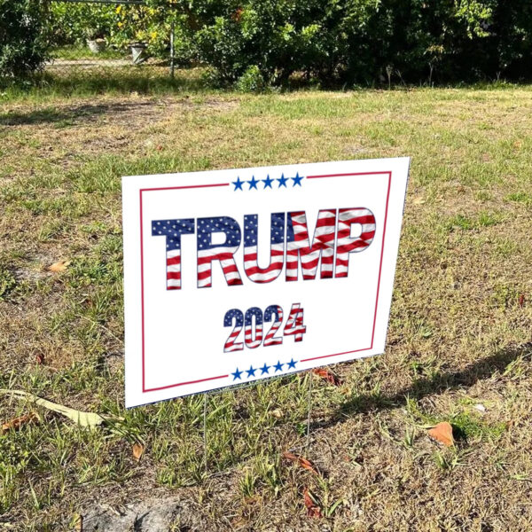 Trump 2024 Yard Sign , Election Trump, Vote Trump Yard Sign1