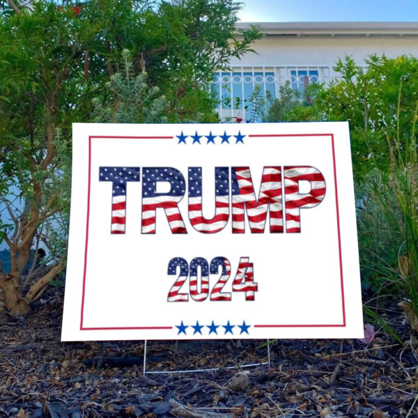 Trump 2024 Yard Sign , Election Trump, Vote Trump Yard Sign3