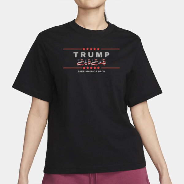 Trump 2024 president election women tank top Donald Trump Republican 2024 election Take America Back Make America Great Again mothers day2