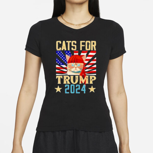 Trump 2024 shirt, Cat for Trump 2024 T-Shirts