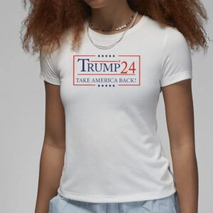 Trump 24 Take America Back Shirt, Anti Biden Tee, For President 2024 Shirt3