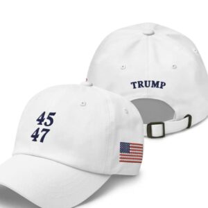 Trump 45 47 Hat Cap