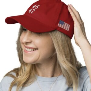 Trump 45 47 Hat Caps