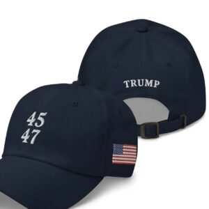 Trump 45 47 Hats Caps