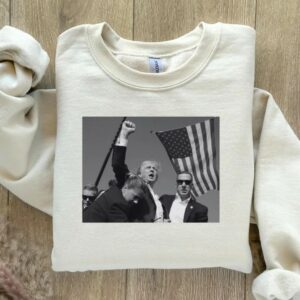 Trump Assassination Sweatshirt, Maga Donald Trump Sweater, Crewneck Trump Assassination attemp sweater, Gift for Republican sweater