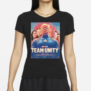 Trump Captain America and Team Unity Marvel shirt