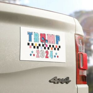 Trump Car Magnet, Trump Revenge Tour, Vote 4 Trump Bumper Sticker, Trump Gifts, Trump Supporter, Republican, Patriotic Car Magnet1