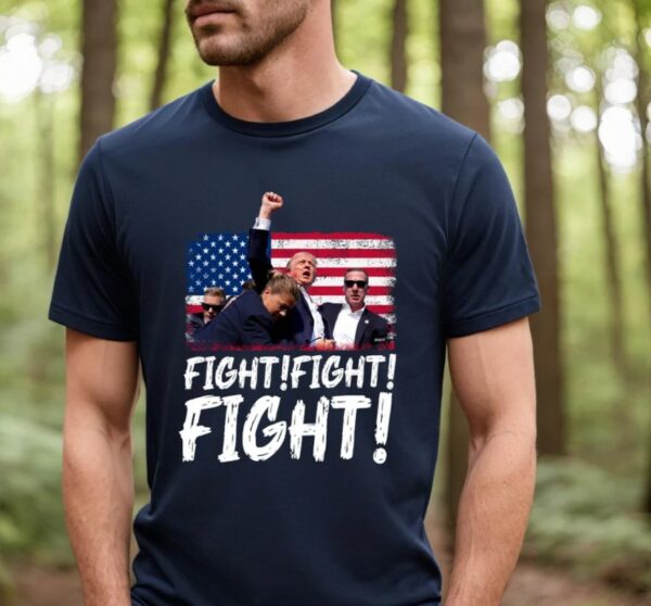 Trump Fight Fight Fight Shirt, God Bless Trump Shirt, President Donald Trump 2024 Shirt, Support Trump Shirt,Trump 2024 Election Shirt