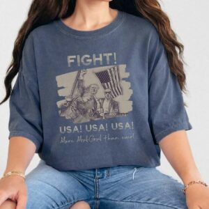 Trump Fight T-Shirt, Trump Assassination TShirt, True Patriot Support Tee, Trump Merch, Trump Store3