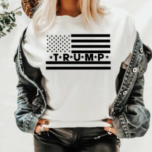 Trump Flag Shirt, 2024 Trump Shirt, Republican T Shirt, Voting Shirt, MAGA Ladies Shirt, Trump Election Men's Shirts