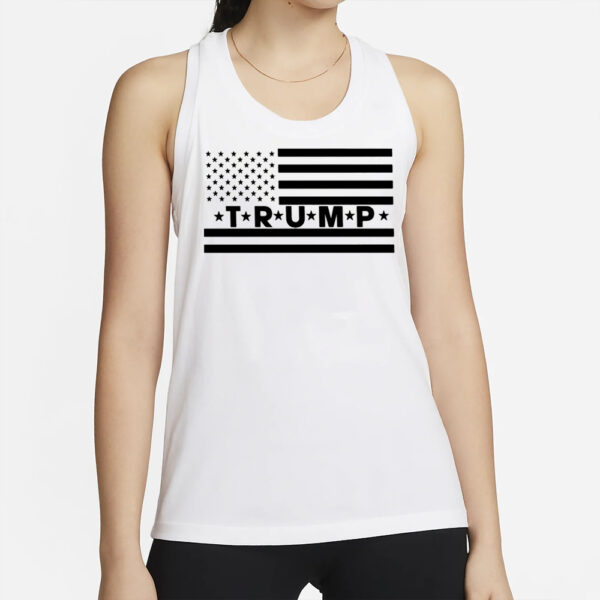 Trump Flag Shirt, 2024 Trump Shirt, Republican T Shirt, Voting Shirt, MAGA Ladies Shirt2