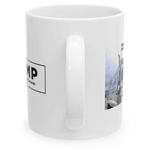 Trump Garbage Truck Mug USA