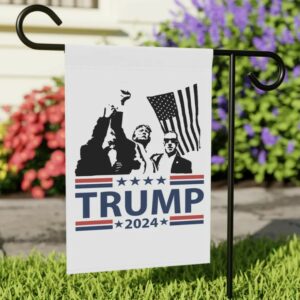 Trump Garden & House Banner, Vote 4 Trump, Trump Gifts, Trump Supporter, Republican, Conservative Banner, Patriotic Banner