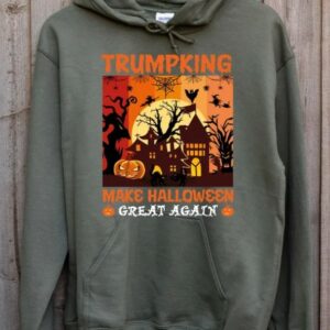 Trump Halloween Shirt Sweatshirt, Make Halloween Great Again Shirt, Trumpking Halloween Hoodie, Funny Halloween Sweaters1