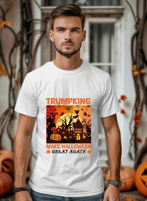 Trump Halloween Shirt Sweatshirt, Make Halloween Great Again Shirt, Trumpking Halloween Hoodie, Funny Halloween Sweaters3