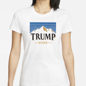 Trump Ice 2024 (on back) T-Shirt1