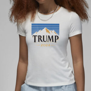 Trump Ice 2024 (on back) T-Shirt3