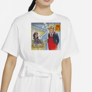 Trump Is Cooking Kamala In The Polls McDonald’s Shirt