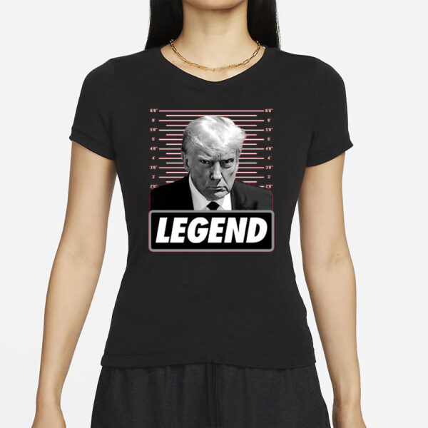 Trump Legend Mugshot Shirt, Take America Back Tshirt