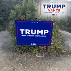 Trump MAGA Political Yard Sign, Republican lawn Yard Signs2