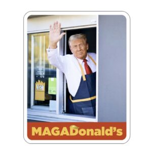 Trump MAGADonald’s Stickers