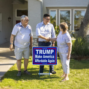 Trump - Make America Affordable Yard Sign US