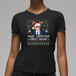 Trump Make Christmas Great Again, Santa Trump t Shirt3