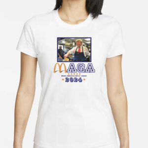 Trump McDonalds MAGA T-shirts1