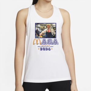 Trump McDonalds MAGA T-shirts2