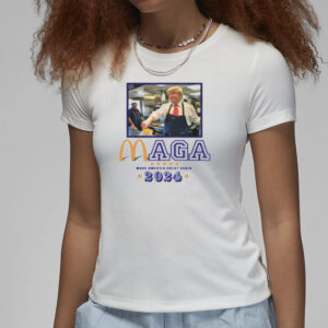 Trump McDonalds MAGA T-shirts3